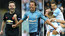 Juan Mata, Alessandro Del Piero and Tim Cahill. 