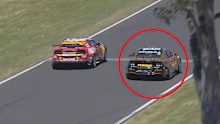 Garth Tander was left fuming after David Reynolds was slapped with a pit lane penalty.