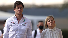 Toto Wolff and wife Susie.