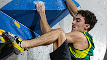 Campbell Harrison in action.