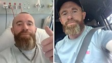 Irish tradie Noel Quinn was diagnosed with a melanoma last month.