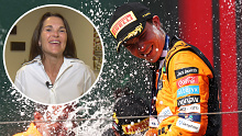 Oscar Piastri's mum Nicole made a sly dig at her son after he won his maiden F1 grand prix in Hungary.