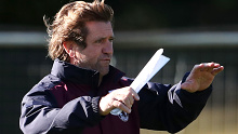 Manly coach Des Hasler.