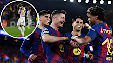 Barcelona destroyed Newcastle.