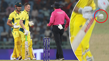 Marcus Stoinis was left shocked by a third umpire call. 