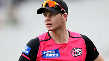Steve Smith with the Sydney Sixers