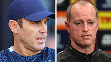Brad Fittler has defended coach Michael Maguire as pressure mounts on the Tigers. 