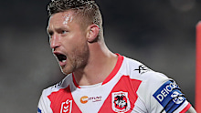 St George Illawarra second-rower Tariq Sims.