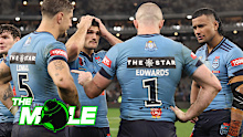 NSW Blues players after losing in Perth.