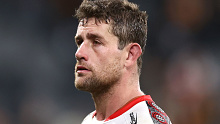 Andrew McCullough of the Dragons, during a loss to Wests Tigers.