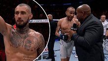 Charles Jourdain and Sean Woodson are left confused following their UFC 297 bout.