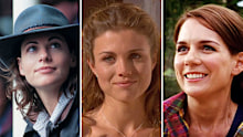 McLeod's Daughters Lisa Chappell, Bridie Carter, Michala Banas