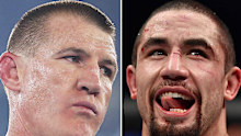 Paul Gallen (left) and Rob Whittaker.