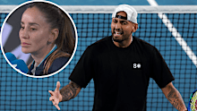 Marijana Veljovic and Nick Kyrgios.