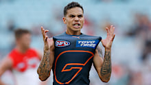 GWS Giants forward Bobby Hill