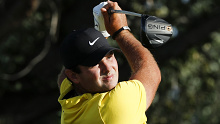 Patrick Reed during the third round of the Northern Trust Open in New Jersey.