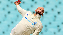  Nathan Lyon Nathan Lyon playing Shield cricket earlier in 2021.