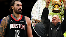 Steven Adams and Sir Graham Henry.