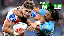Zac Lomax starred for the Dragons against the Titans. 