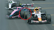 Franco Colapinto came within millimetres of an enormous crash with Liam Lawson off the start line of the Australian Grand Prix.