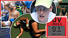 Tennis and hot weather go hand in hand.