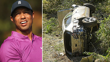 Tiger Woods, crash