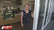 Cafe owner, Alana Wright, is trying to sell and has no hope of regaining the $200,000 she poured into the place to set it up.