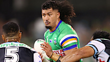 Corey Harawira-Naera pictured in action during the 2023 NRL season