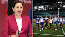 Queensland premier Annastacia Palaszczuk, NRL Round 2