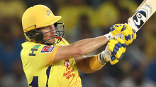 Shane Watson in action for Chennai Super Kings during the 2019 IPL.