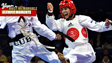 Lauren Burns en route to winning gold at the Sydney 2000 Olympics.