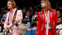 The AFL is under fire over an  "inappropriate" performance from Lime Cordiale ahead of the Anzac Day clash.