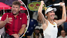 Dylan Alcott and Storm Hunter.