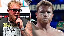 Jake Paul and Canelo Alvarez. 