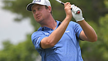 Harris English won the Travelers Championship on the eighth playoff hole.