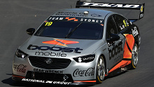 James Courtney drives his Boost Mobile Team Sydney Holden during the Adelaide 500.