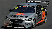 James Courtney drives his Boost Mobile Team Sydney Holden during the Adelaide 500.