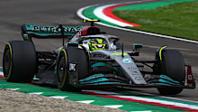 Lewis Hamilton finished a disappointing 13th at Imola.