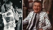 Australian Prime Minister Bob Hawke uttered his famous advice for bosses after the America's Cup victory in 1983.