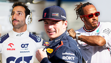 F1 driver ratings - Daniel Ricciardo, Max Verstappen, Lewis Hamilton. 16x9.