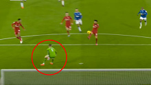 Jordan Pickford found himself woefully out of position for Liverpool's opening goal