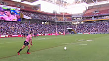Nathan Cleary takes a conversion