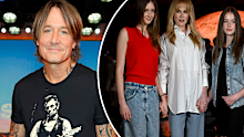 Keith Urban, Nicole Kidman and their daughters