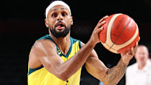 Patty Mills #5 of Team Australia.