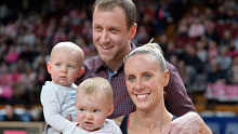 The Ingles family pictured with son Jacob and daughter Milla