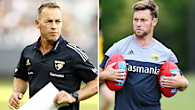 Alastair Clarkson and Sam Mitchell 
