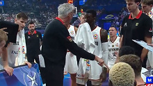 Dennis Schroder and Gordie Herbert got into a fiery exchange during a timeout in the first quarter of Germany's win over Slovenia at the FIBA World Cup