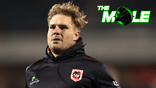 Jack De Belin is back on the radar of Wayne Bennett and the Rabbitohs. 