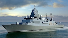 The cost of building the Hunter class anti-submarine frigate for the Australian navy has increased by $20 billion. (BAE Systems)