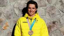 Halfpipe snowboarder Scotty James, pictured with the bronze medal he won at the 2018 Games, is among the leading Australian names set to compete at the Beijing Olympics.